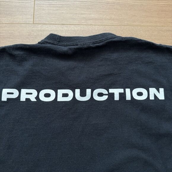 Rolling Loud Miami 2021 Production Crew Employee T-Shirt Black Size M Rare - Picture 6 of 10